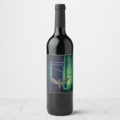 魅惑のゴシック様式の森のガ結婚ス ワインラベル (正面)