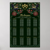 魅惑のゴシッ結婚クの座席表 ポスター (正面)