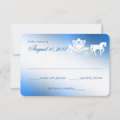 魅惑のサファイア車おとぎ話の応答 出欠カード (正面)