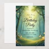 魅惑のサンライト グリマー グローブ 招待状 (正面/裏面)