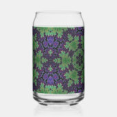 魅惑のシダの輪 ガラス缶 (裏面)