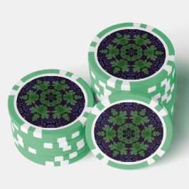 魅惑のシダの輪 ポーカーチップ
