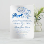 魅惑のシルバーストーリーブック結婚式招待状 招待状 (スタンド正面)