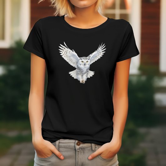 魅惑のシロフクロウ Tシャツ