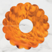 魅惑のシーシェル ワイングラスタグ (正面)