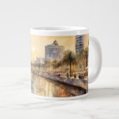 魅惑のジェッダ・コルニッシュ・コーヒーマグ ジャンボコーヒーマグカップ (正面右)