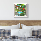 魅惑のジャングル キャンバスプリント (インサイチュ (寝室))