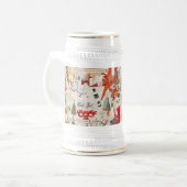 魅惑のスカンジナビアンフォーククリスマス ビールジョッキ (正面左)