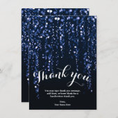 魅惑のスターライトブルーバイオレットありがとう 招待状 (正面/裏面)