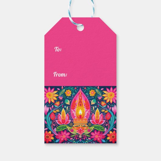 魅惑のディワリガーデンズ ギフトタグ (裏面)