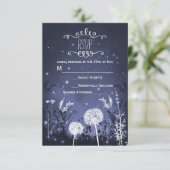 魅惑のトワイライトスカイスター&リーフRSVPカード 出欠カード (スタンド正面)