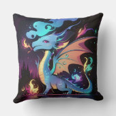 魅惑のドラゴンの火 クッション (裏面)