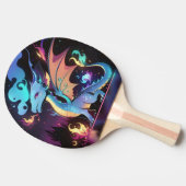 魅惑のドラゴンの火 卓球ラケット (横)