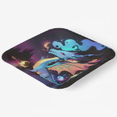 魅惑のドラゴンファイア ペーパープレート (傾斜あり)