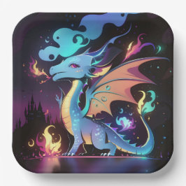 魅惑のドラゴンファイア ペーパープレート