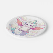 魅惑のドラゴンベビーシャワー ペーパープレート (アングル)