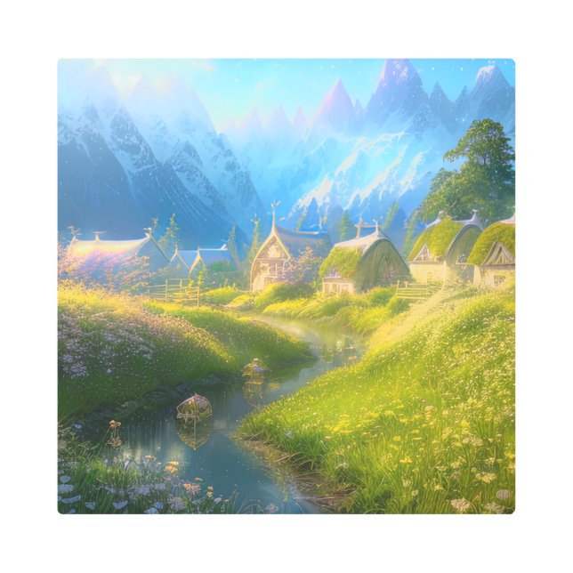 魅惑のハムレット メタルプリント (正面)