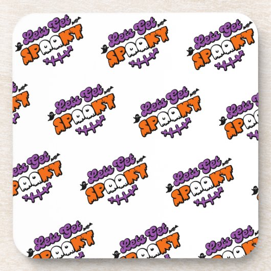 魅惑のハロウィーンの設定を取得不気味 コースター (正面)