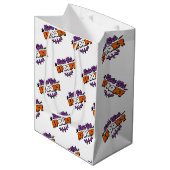 魅惑のハロウィーンの設定を取得不気味 ミディアムペーパーバッグ (正面アングル)