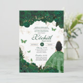 魅惑のバタフライガーデンエメラルドグリーンカンス 招待状 (スタンド正面)