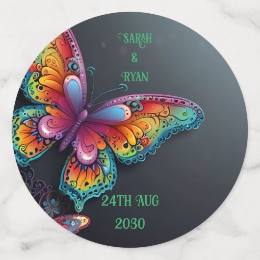 魅惑のバタフライブリス コンフェッティ (ラージ正面)