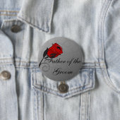 魅惑のバラ新郎ボタンの父 缶バッジ (インサイチュ)