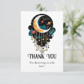 魅惑のパステルスターズベビーシャワー サンキューカード (スタンド正面)