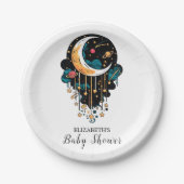 魅惑のパステルスターズベビーシャワー ペーパープレート (正面)