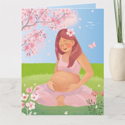 魅惑のパステルマタニティマム　ネイチャーマザーカード カード (正面)