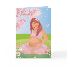 魅惑のパステルママ 自然の中で妊婦