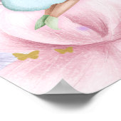 魅惑のパーティー妖精をテーマにした女の子の誕生日へようこそ ポスター (角)