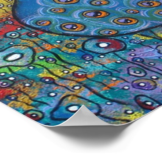 魅惑のピーコック ポスター (角)