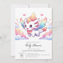 魅惑のファンタジードラゴンベビーシャワー 招待状