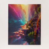 魅惑のファンタジー城オンザヒル ジグソーパズル (縦)