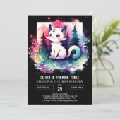 魅惑のファンタジー猫 招待状 (スタンド正面)