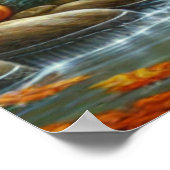 魅惑のファンタジー秋の森路 | ポスター (角)