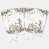 魅惑のフェアリーティーパーティーフローラベビーシャワー フェイバーボックス (見開き)