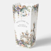 魅惑のフェアリーティーパーティーフローラベビーシャワー フェイバーボックス (正面)