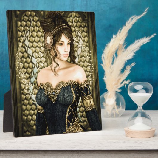 魅惑のフェアリーテイルプリンセスの肖像画 フォトプラーク (側面)