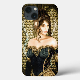 魅惑のフェアリーテイルプリンセスの肖像画 iPhone 13ケース