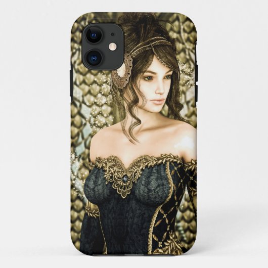 魅惑のフェアリーテイルプリンセスの肖像画 Case-Mate iPhoneケース (裏面)