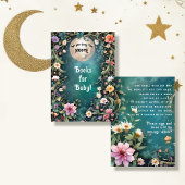 魅惑のフェアリー茶パーティーフローラブックベビー エンクロージャーカード