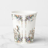 魅惑のフェアリー茶パーティーフローラ女の子ベビーシャワー 紙コップ (右)