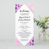 魅惑のフローラパープル結婚ダイヤモンドの式典 プログラム (スタンド正面)