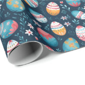 魅惑のブルーイースター ラッピングペーパー (ロールコーナー)
