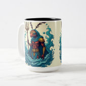 魅惑のプリン ツートーンマグカップ (正面左)