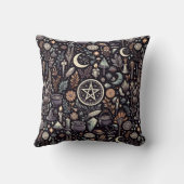 魅惑のボタニカ:魔法のハーブ&ウィッチクラフト クッション (裏面)