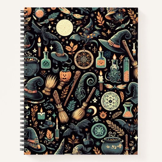 魅惑のボタニカ：魔法のハーブ&ウィッチクラフト ノートブック (正面)