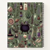 魅惑のボタニカ：魔法のハーブ&ウィッチクラフト ノートブック (裏面)