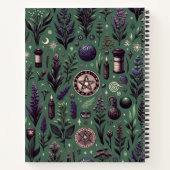 魅惑のボタニカ：魔法のハーブ&ウィッチクラフト ノートブック (裏面)